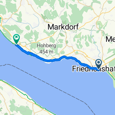 Seestraße nach Meersburg