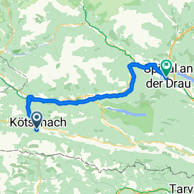 Von Kötschach-Mauthen bis Spittal an der Drau