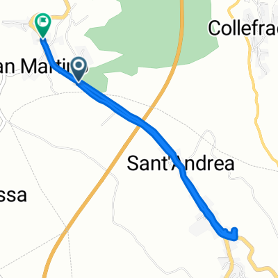 Da Strada Provinciale Silvaplana a Strada Provinciale Silvaplana bis