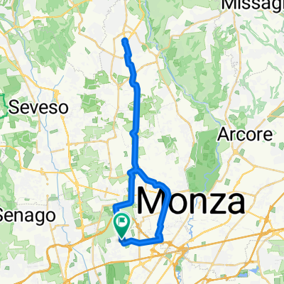 Via Benvenuto Cellini, Cinisello Balsamo a Via Andrea Appiani, Cinisello Balsamo