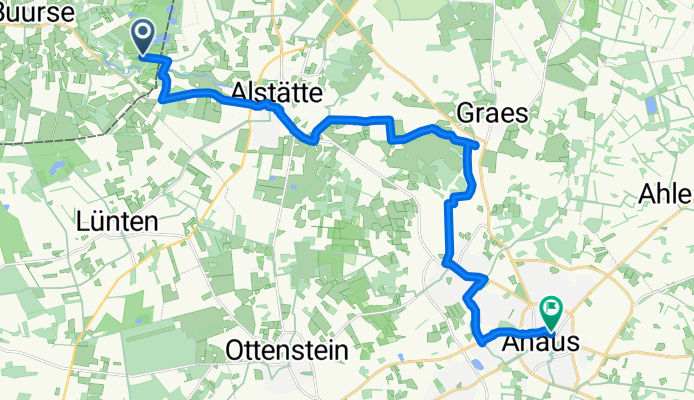 tour 3b Markslagweg to Domhof Ahaus