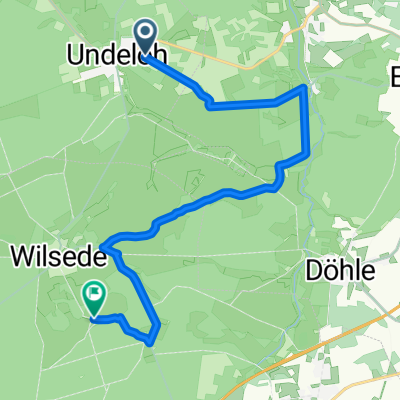 Radenbachweg, Undeloh nach Nord-Ostsee-Wanderweg, Bispingen