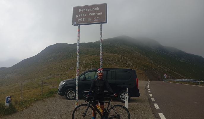 Photo 1 of the Bikemap route "PASSO DI PENNES/ PENSERJONCH (por Vipiteno/ Sterzing)"