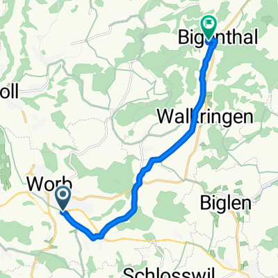 Richigenstrasse, Worb nach Küebiweg, Bigenthal