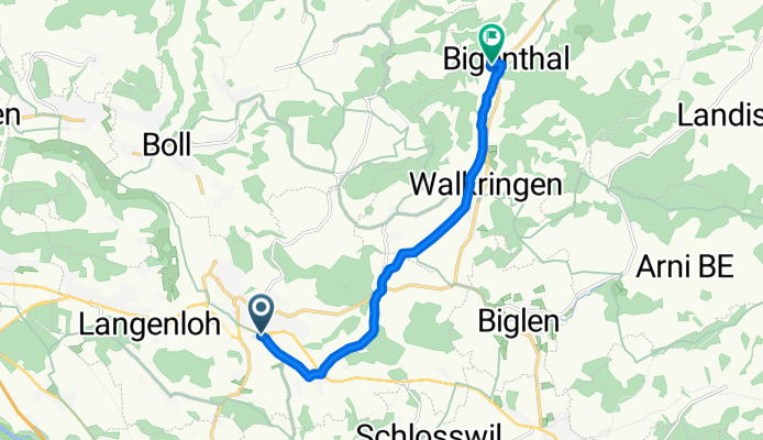 Richigenstrasse, Worb nach Küebiweg, Bigenthal