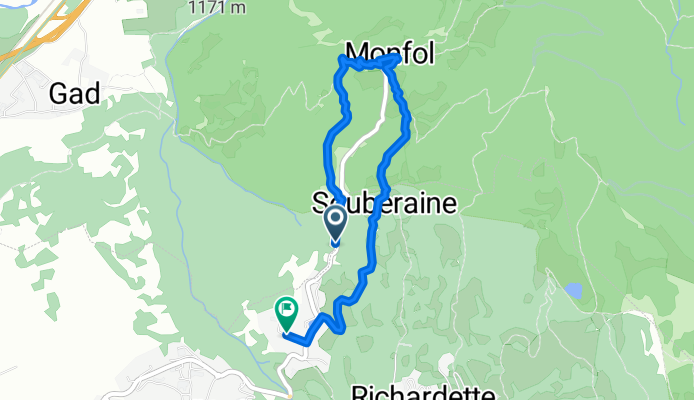 Da Via Monfol a Via Chambre D'Or