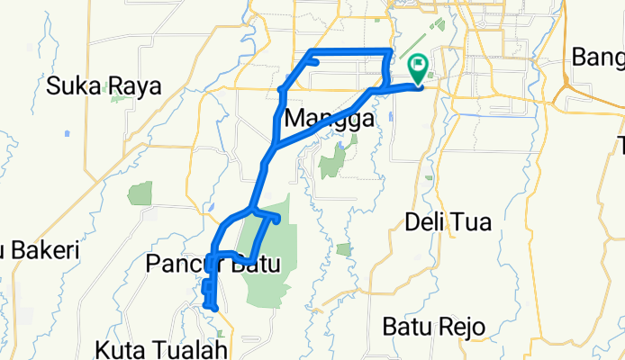 GMRC+JPC to Jalan Jenderal Besar A.H. Nasution No.9