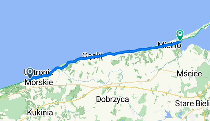 Ku Morzu, Sianożęty do Mielno