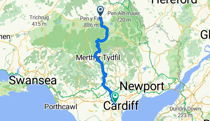 Dolgellau - Llanidloes