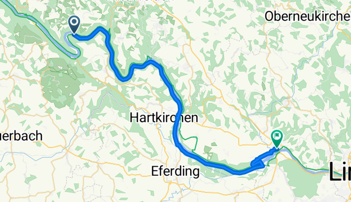 Inzell nach Ottensheim