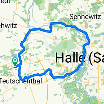 Köchstedter Straße, Teutschenthal nach Köchstedter Straße, Teutschenthal