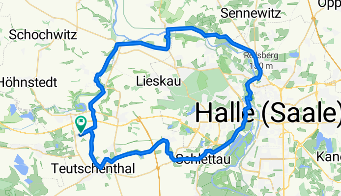 Köchstedter Straße, Teutschenthal nach Köchstedter Straße, Teutschenthal