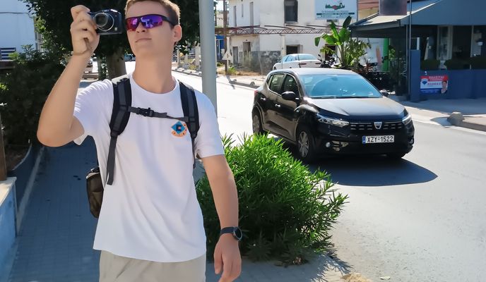 Foto 2 de la ruta de Bikemap "Leoforos Machi zas Kritis do Leoforos Machis Kritis"