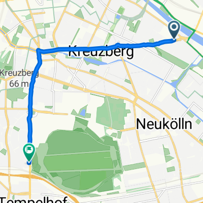 Skalitzer Straße, Berlin nach Hoeppnerstraße, Berlin
