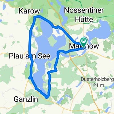 Route in Malchow
