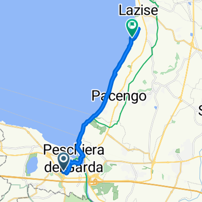Via Daniele Manin, Peschiera del Garda do Lazise