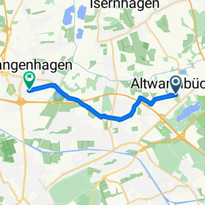Füllenfeldstraße, Isernhagen nach Hindenburgstraße, Langenhagen