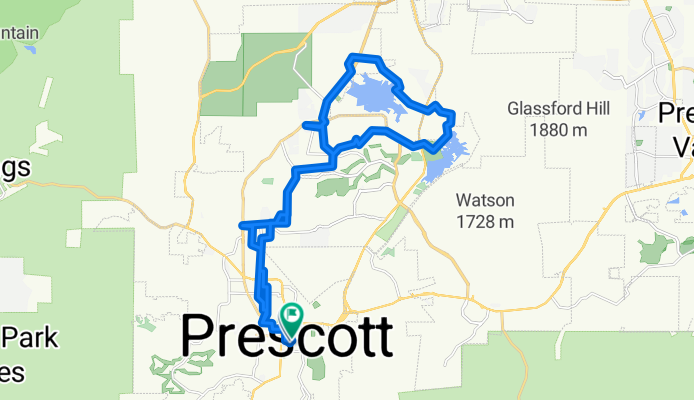 Route to Watson Lake