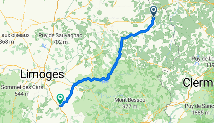 Chambon-sur-Voueize - Saint-Germain-les-Belles