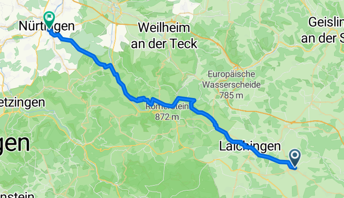 Berghülen - Nürtingen