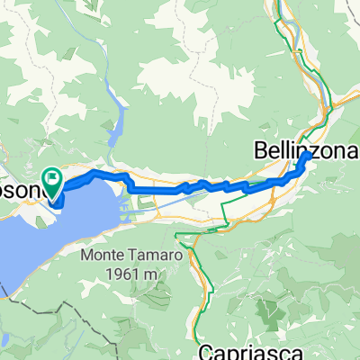 Via Dottor Giovanni Varesi nach Via ai Saleggi