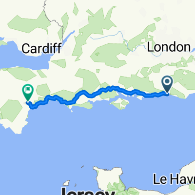 Brighton to Exeter