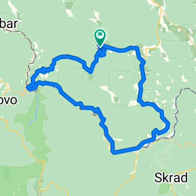 50 - skozi kocevske gozdove v osilnico in dolino reke kolpe