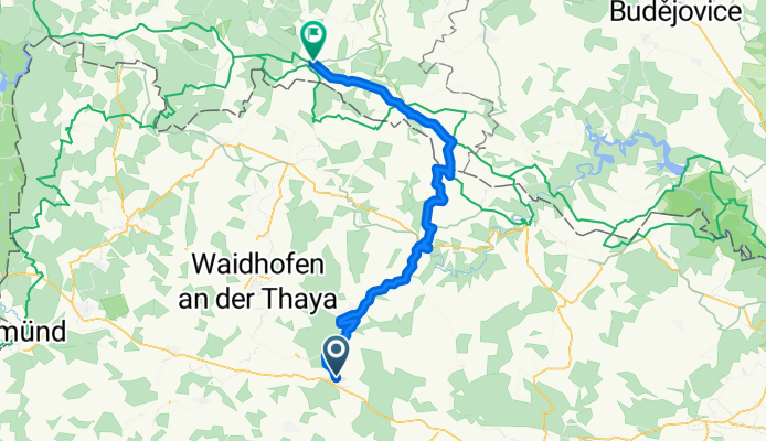 48.735, 15.384 nach 48.998, 15.356