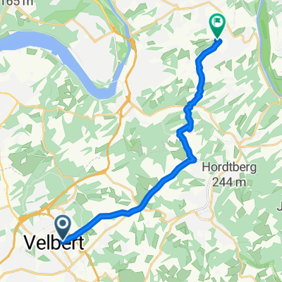 Oststraße, Velbert nach Turmstraße, Hattingen