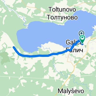 улица Калинина, Галич до Фестивальная улица, Городской Округ Галич