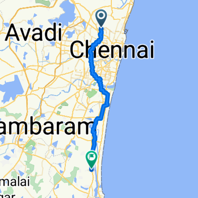 3rd Block, Chennai to Old Mahabalipuram Road, Chennai