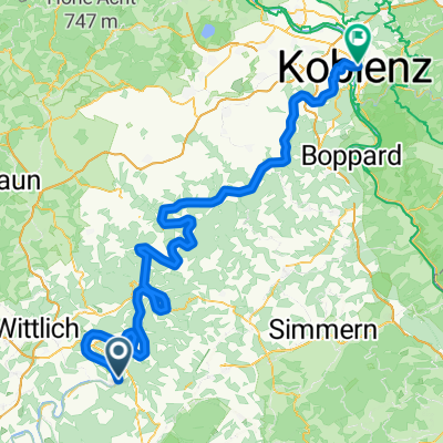 Triniusstraße to Am Ufer