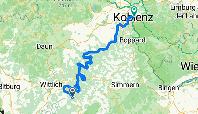 Triniusstraße to Am Ufer