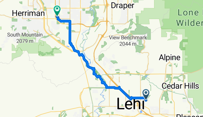 N 900 W St, American Fork to W Market Center Dr, Riverton