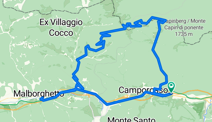 Via Alpi Giulie, Tarvisio a Via Alpi Giulie, Tarvisio