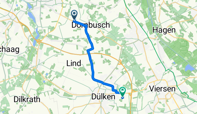 Nettetal nach Heesstraße, Viersen