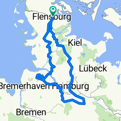 Route in Flensburg