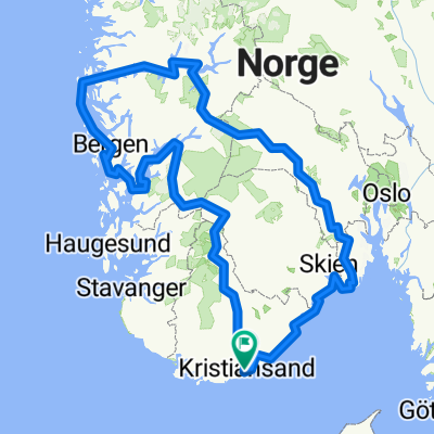 norwegen variante2 mit fähre