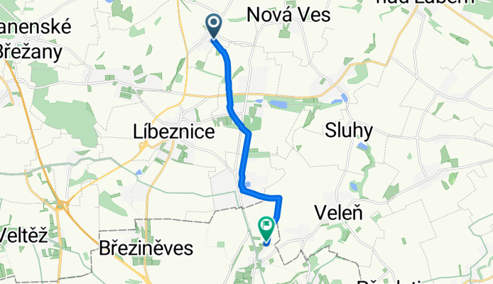 Ze Zlonína do Třeboradic