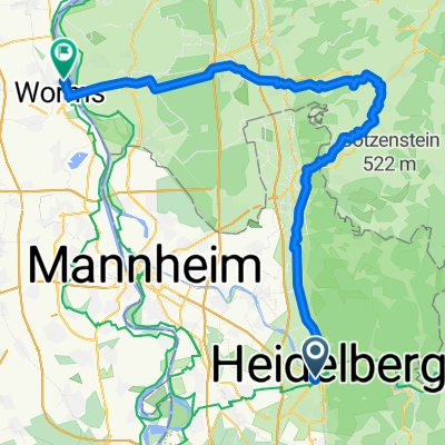 Heidelberg Fürth Kochkäs Worms