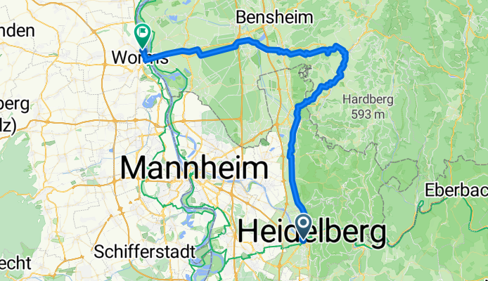 Heidelberg Fürth Kochkäs Worms