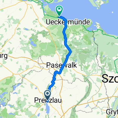 Von Prenzlau bis Mönkebude