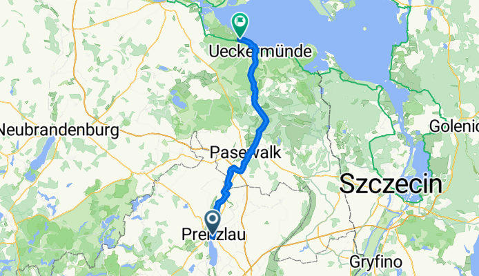 Von Prenzlau bis Mönkebude
