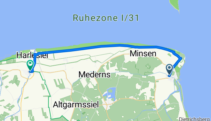 Störtebekerstraße, Wangerland nach Am Hafen West, Wittmund