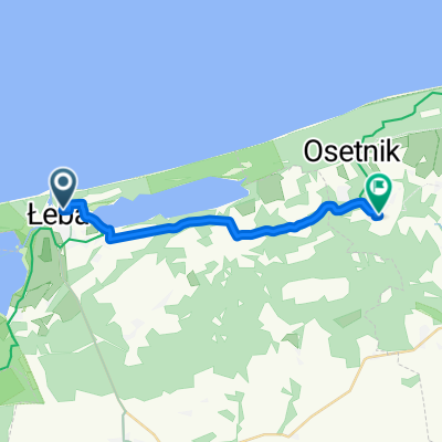 Krótka, Łeba do za Stawem, Sasino