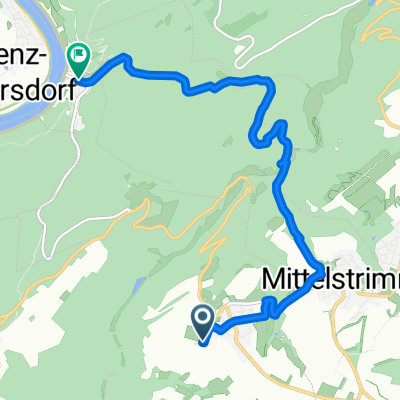 Liesenich nach Moselstraße, Beilstein