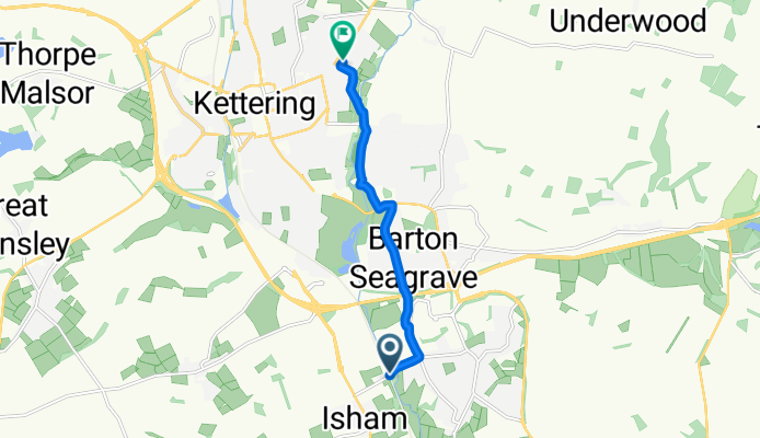 Station Road, Kettering to Judith Road, Kettering