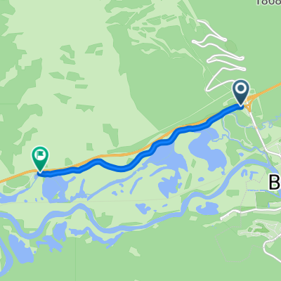 Vermillion Lakes Dr, Improvement District No. 9 Banff to Vermillion Lakes Dr, Improvement District No. 9 Banff
