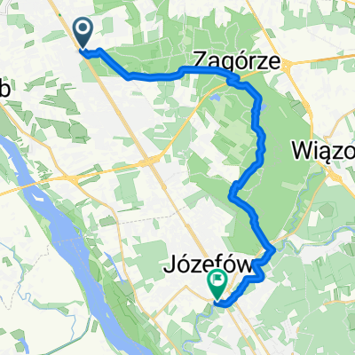 From Warsaw to Józefów