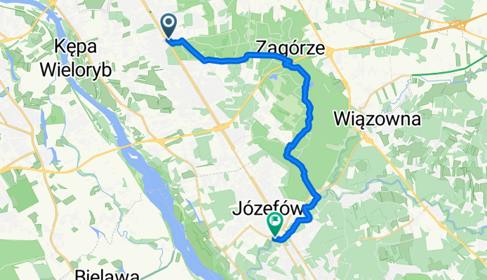 From Warsaw to Józefów